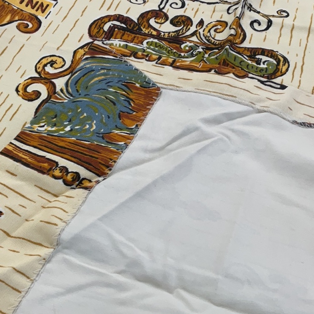 Vintage 1970s Sears Roebuck colonial drapes. 4 panels. Excellent condition. - Picture 13 of 16